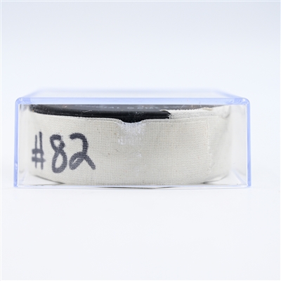 Kevin Stenlund - Utah Hockey Club - Goal Puck - December 8, 2024 vs. Philadelphia Flyers (Flyers Logo)