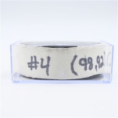 Juuso Valimaki - Utah Hockey Club - Goal Puck - December 8, 2024 vs. Philadelphia Flyers (Flyers Logo)