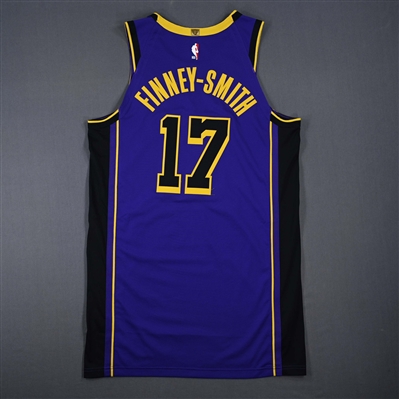 Dorian Finney-Smith - Los Angeles Lakers - Statement Edition - Worn 2 Games - 2/22/25 & 2/25/25 - 2024-25 NBA Season