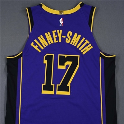 Dorian Finney-Smith - Los Angeles Lakers - Statement Edition - Worn 2 Games - 2/22/25 & 2/25/25 - 2024-25 NBA Season