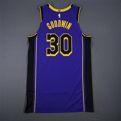 Jordan Goodwin - Los Angeles Lakers - Statement Edition - Worn 2 Games - 2/22/25 & 2/25/25 - 2024-25 NBA Season