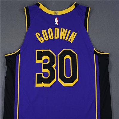 Jordan Goodwin - Los Angeles Lakers - Statement Edition - Worn 2 Games - 2/22/25 & 2/25/25 - 2024-25 NBA Season