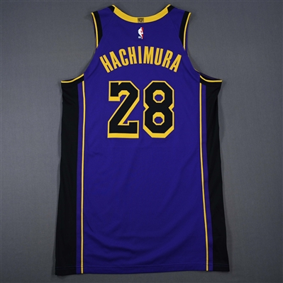 Rui Hachimura - Los Angeles Lakers - Statement Edition - Worn 2 Games - 2/22/25 & 2/25/25 - 2024-25 NBA Season