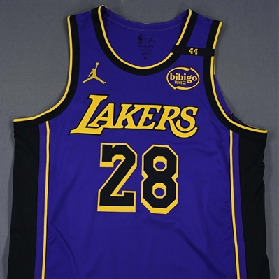 Rui Hachimura - Los Angeles Lakers - Statement Edition - Worn 2 Games - 2/22/25 & 2/25/25 - 2024-25 NBA Season