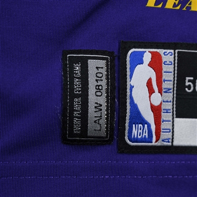 Dalton Knecht - Los Angeles Lakers - Statement Edition - Worn 2 Games - 2/22/25 & 2/25/25 - 2024-25 NBA Season