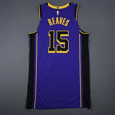 Austin Reaves - Los Angeles Lakers - Statement Edition - Worn 2/25/2025 - 2024-25 NBA Season