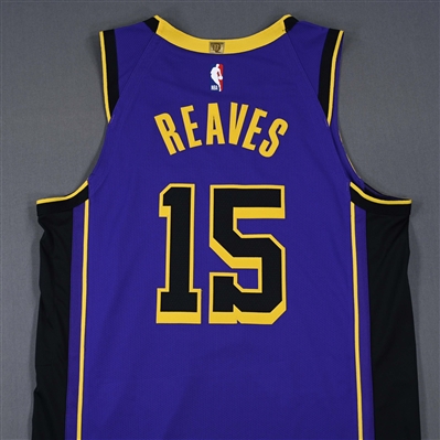 Austin Reaves - Los Angeles Lakers - Statement Edition - Worn 2/25/2025 - 2024-25 NBA Season