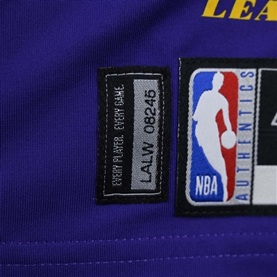 Austin Reaves - Los Angeles Lakers - Statement Edition - Worn 2/25/2025 - 2024-25 NBA Season