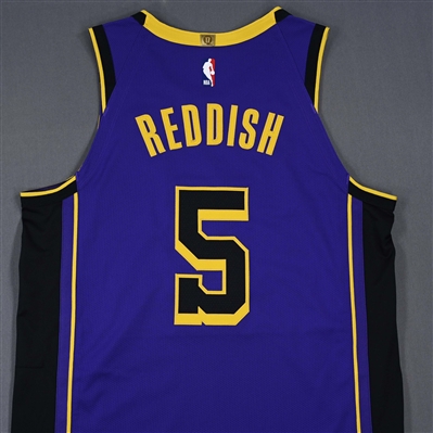 Cam Reddish - Los Angeles Lakers - Statement Edition - Dressed, Did Not Play (DNP) - 2024-25 NBA Season