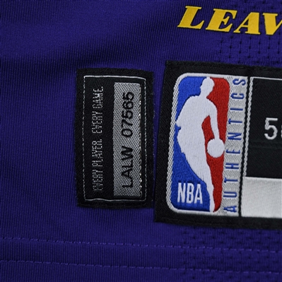 Cam Reddish - Los Angeles Lakers - Statement Edition - Dressed, Did Not Play (DNP) - 2024-25 NBA Season