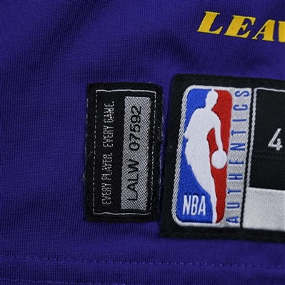 Jarred Vanderbilt - Los Angeles Lakers - Statement Edition - Worn 2 Games - 2/22/25 & 2/25/25 - 2024-25 NBA Season