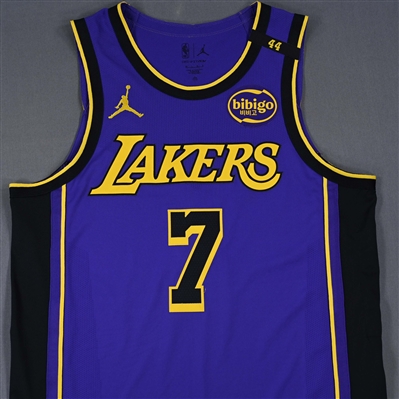 Gabe Vincent - Los Angeles Lakers - Statement Edition - Worn 2 Games - 2/22/25 & 2/25/25 - 2024-25 NBA Season