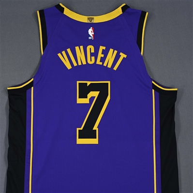 Gabe Vincent - Los Angeles Lakers - Statement Edition - Worn 2 Games - 2/22/25 & 2/25/25 - 2024-25 NBA Season