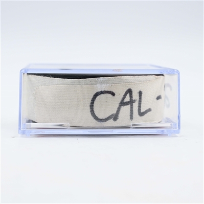 Connor Zary - Calgary Flames - Goal Puck - March 4, 2025 vs. Philadelphia Flyers (Flyers Logo)