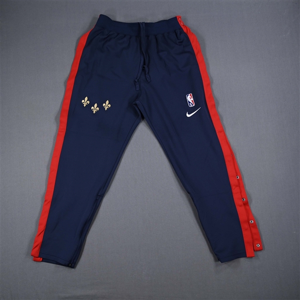 Jonas Valanciunas - New Orleans Pelicans - Game-Issued City Edition Pants - 2021-22 NBA Season