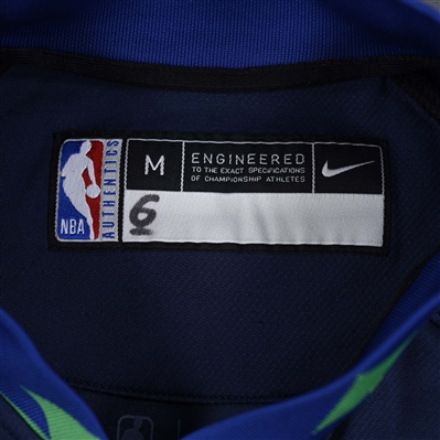 Jordan McLaughlin - Minnesota Timberwolves - Game-Issued City Edition Jacket - 2021-22 NBA Season