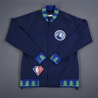 Jaylen Nowell - Minnesota Timberwolves - Game-Issued City Edition Jacket - 2021-22 NBA Season