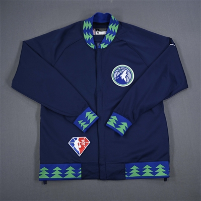 DAngelo Russell - Minnesota Timberwolves - Game-Issued City Edition Jacket - 2021-22 NBA Season