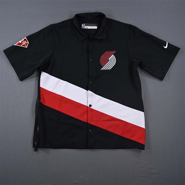 Josh Hart - Portland Trail Blazers - Game-Issued City Edition Jacket  - 2021-22 NBA Season