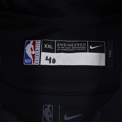 Cody Zeller - Portland Trail Blazers - Game-Issued City Edition Jacket  - 2021-22 NBA Season