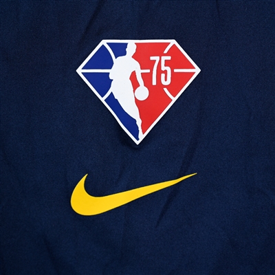 Myles Turner - Indiana Pacers - Game-Issued City Edition Long-Sleeved Shooting Shirt  - 2021-22 NBA Season