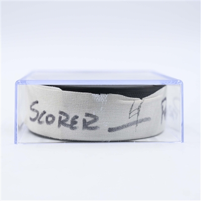 Rasmus Andersson - Calgary Flames - Goal Puck - January 25, 2025 vs. Minnesota Wild (Wild Logo)
