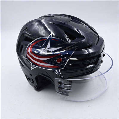 Zach Aston-Reese - Navy, Bauer Helmet w/ Bauer Shield - 2025 Stadium Series