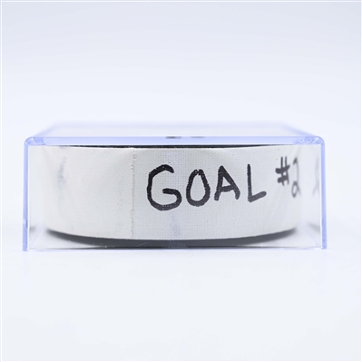 Sam Bennett - Florida Panthers - Goal Puck - February 4, 2025 vs. Washington Capitals (Capitals' 50th Anniversary Logo)