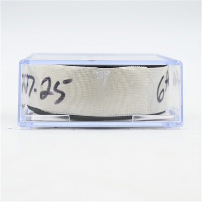 Brent Burns - Carolina Hurricanes - Goal Puck - April 27, 2025 vs. New Jersey Devils - 2025 Stanley Cup Playoffs - Round 1, Game 4 (Devils Logo)