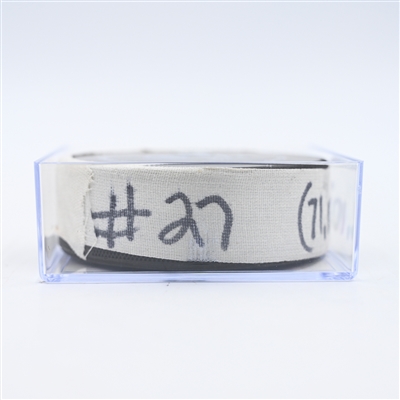 Noah Cates - Philadelphia Flyers - Goal Puck - March 4, 2025 vs. Calgary Flames (Flyers Logo)