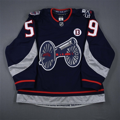 Yegor Chinakhov - Navy Photo Shoot-Worn Jersey - 2025 Stadium Series