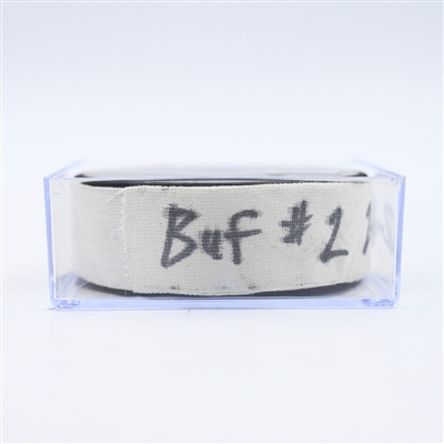 Rasmus Dahlin - Buffalo Sabres - Goal Puck - February 8, 2025 vs. Nashville Predators (Predators Logo)