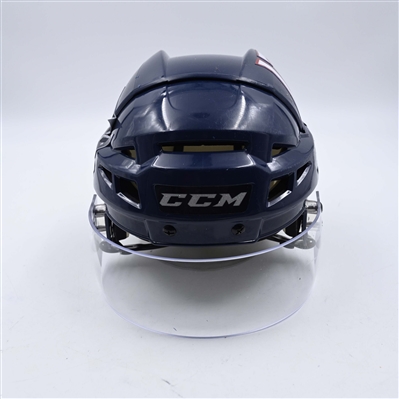 Justin Danforth - Navy, CCM Helmet w/ Oakley Shield - 2025 Stadium Series