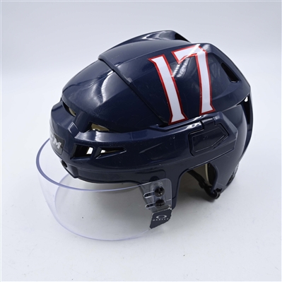 Justin Danforth - Navy, CCM Helmet w/ Oakley Shield - 2025 Stadium Series