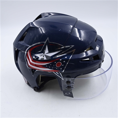 Justin Danforth - Navy, CCM Helmet w/ Oakley Shield - 2025 Stadium Series