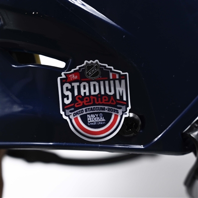 Justin Danforth - Navy, CCM Helmet w/ Oakley Shield - 2025 Stadium Series