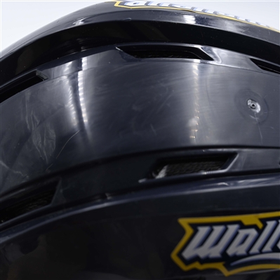 Casey Dornbach - Toledo Walleye - Team-Issued Navy, Warrior Helmet - 2025 Warrior/ECHL Hockey Heritage Classic