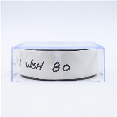 Pierre-Luc Dubois - Washington Capitals - Goal Puck - February 27, 2025 vs. St. Louis Blues (Capitals' 50th Anniversary Logo)