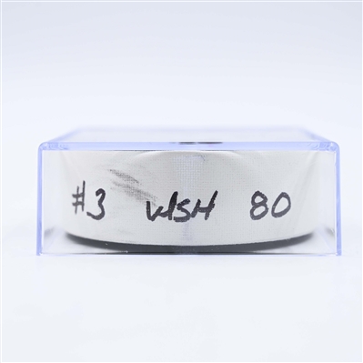 Pierre-Luc Dubois - Washington Capitals - Goal Puck - February 1, 2025 vs. Winnipeg Jets (Capitals' 50th Anniversary Logo)