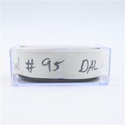 Matt Duchene - Dallas Stars - Goal Puck - February 22, 2025 vs. New Jersey Devils (Devils Logo)