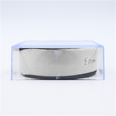 Mattias Ekholm - Edmonton Oilers - Goal Puck - February 22, 2025 vs. Philadelphia Flyers (Flyers Logo)