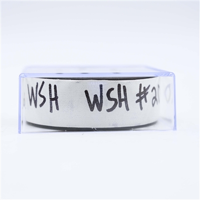 Lars Eller - Washington Capitals - Goal Puck - February 4, 2025 vs. Florida Panthers (Capitals' 50th Anniversary Logo)