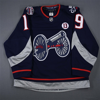 Adam Fantilli - Navy Photo Shoot-Worn Jersey - 2025 Stadium Series