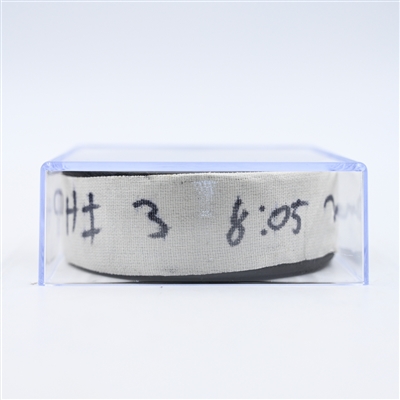 Tyson Foerster - Philadelphia Flyers - Goal Puck - February 25, 2025 vs. Pittsburgh Penguins (Flyers Logo)