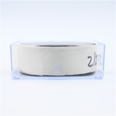 Filip Forsberg - Nashville Predators - Goal Puck - February 27, 2025 vs. Winnipeg Jets (Predators Logo)