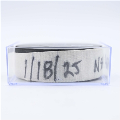 Filip Forsberg - Nashville Predators - Goal Puck - January 18, 2025 vs. Minnesota Wild (Predators Logo)