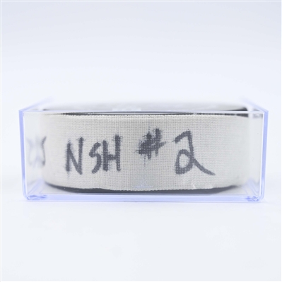 Filip Forsberg - Nashville Predators - Goal Puck - January 18, 2025 vs. Minnesota Wild (Predators Logo)