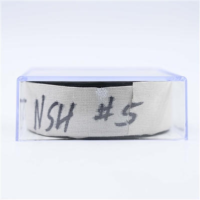 Filip Forsberg - Nashville Predators - Goal Puck - January 18, 2025 vs. Minnesota Wild (Predators Logo)