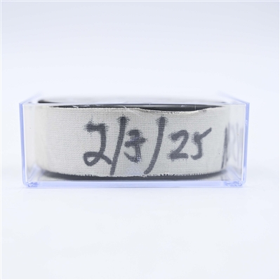 Filip Forsberg - Nashville Predators - Goal Puck - February 3, 2025 vs. Ottawa Senators (Predators Logo)