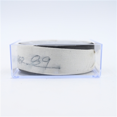Fredrick Gaudreau - Minnesota Wild - Goal Puck - February 8, 2025 vs. New York Islanders (Wild Logo)